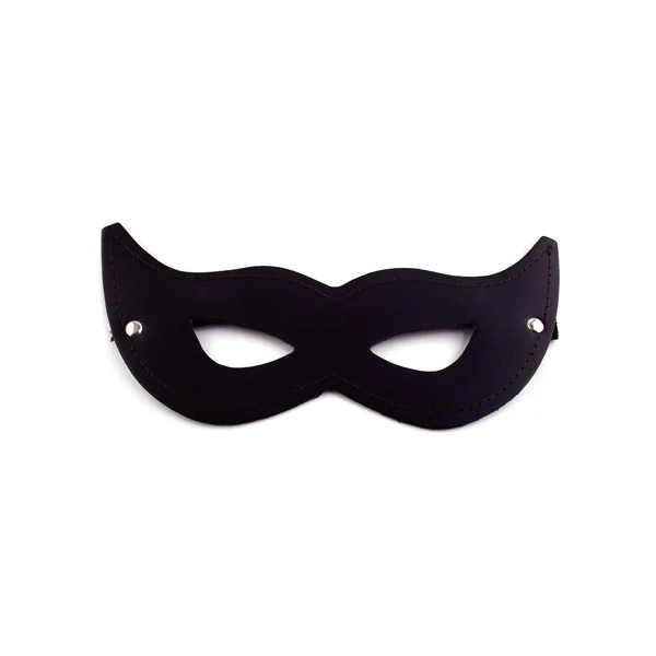 Rouge Smooth Leather Cat Eye Mask