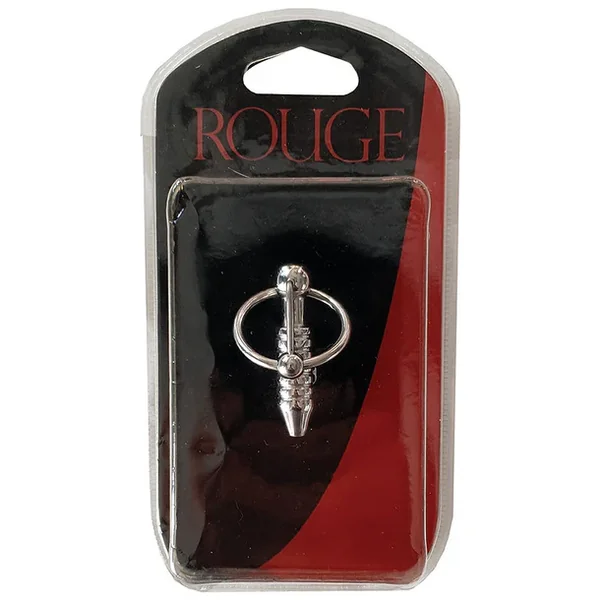 Rouge Stainless Steel Hollow Beaded Probe & Cock Ring