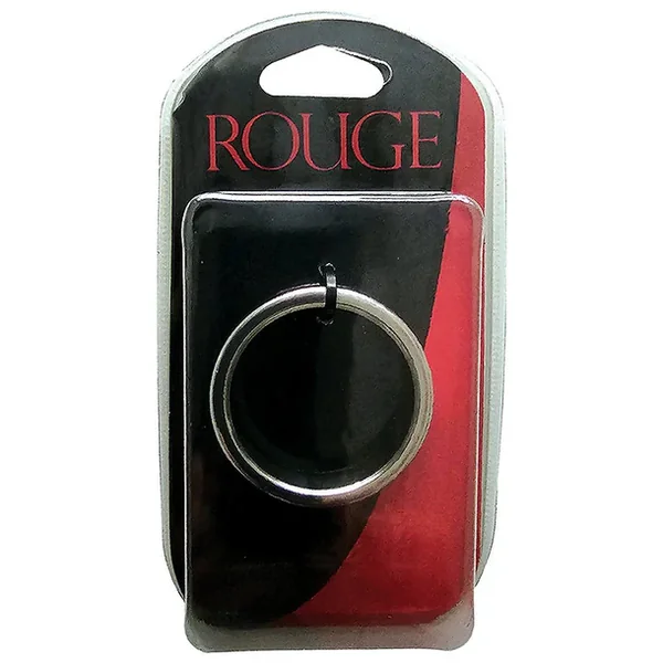 Rouge Stainless Steel Plain Cock Ring 15mm