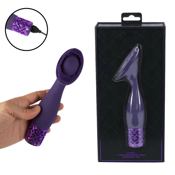 Royal Gems Duchess 10 SpeedSilicone Rechargeable Clitoral Vibrator