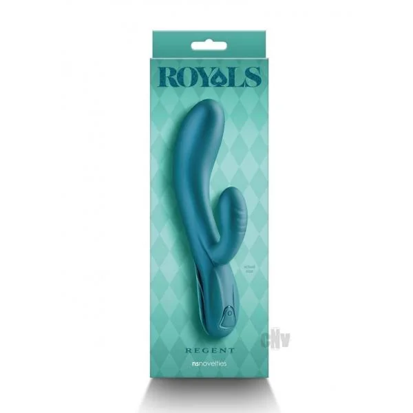 Royals Regent Rabbit Vibrator Metallic Green