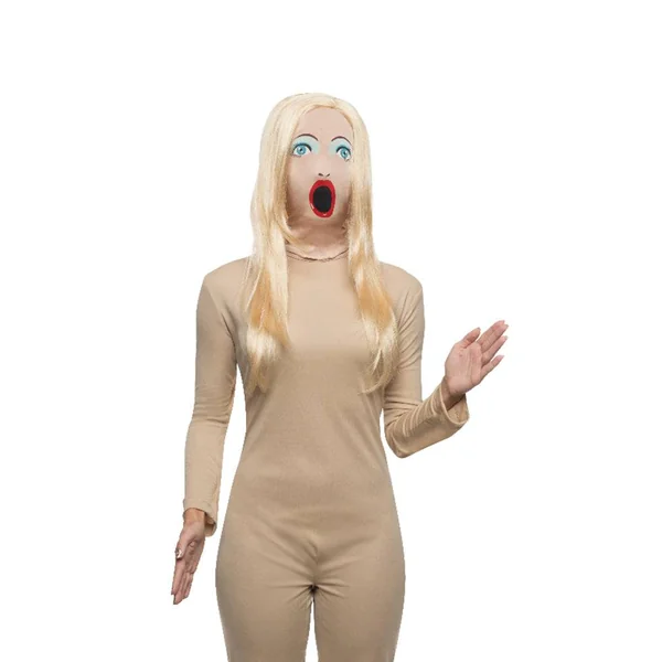 Rubies Costume Company - Doll Mask with Wig