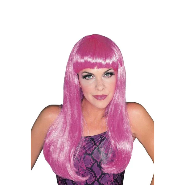 Rubies Costume Company - Glamour Wig - Pink