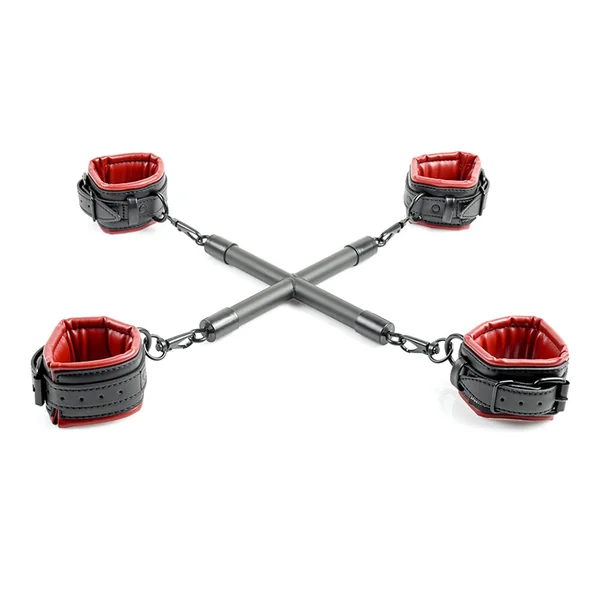 Saffron Hog Tie And Cuff Set