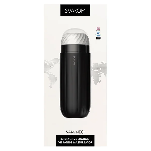 Sam Neo App Controlled Stroker Black