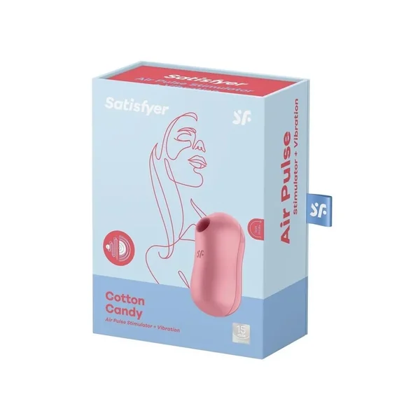 Satisfyer Cotton Candy Rechargeable Silicone Clitoral Stimulator