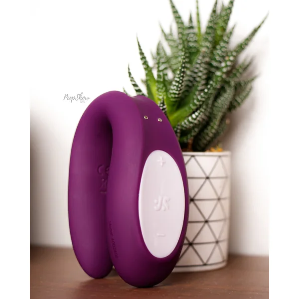 Satisfyer Double Joy App-Enabled Wearable Couples Vibrator