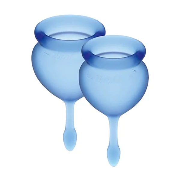 Satisfyer Feel Good Menstrual Cup – Dark Blue