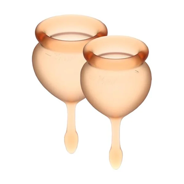 Satisfyer Feel Good Menstrual Cup – Orange