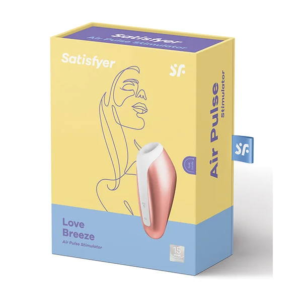 Satisfyer Love Breeze Rechargeable Silicone Clitoral Stimulator
