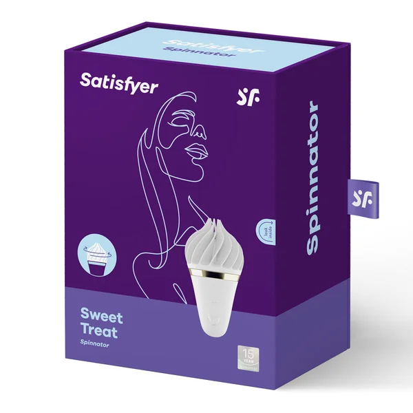 Satisfyer Sweet Treat - White/Gold