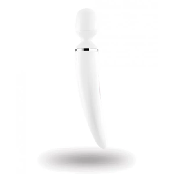 Satisfyer Wand-er Woman White/ Chrome (net)