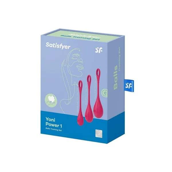 Satisfyer Yoni Power 1 Silicone Weighted Ben Wa Balls