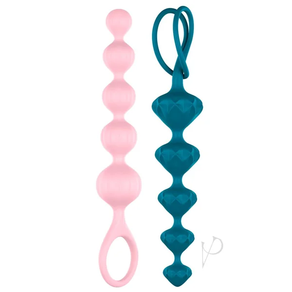 SatisfyerSilicone Anal Beads 2 Set
