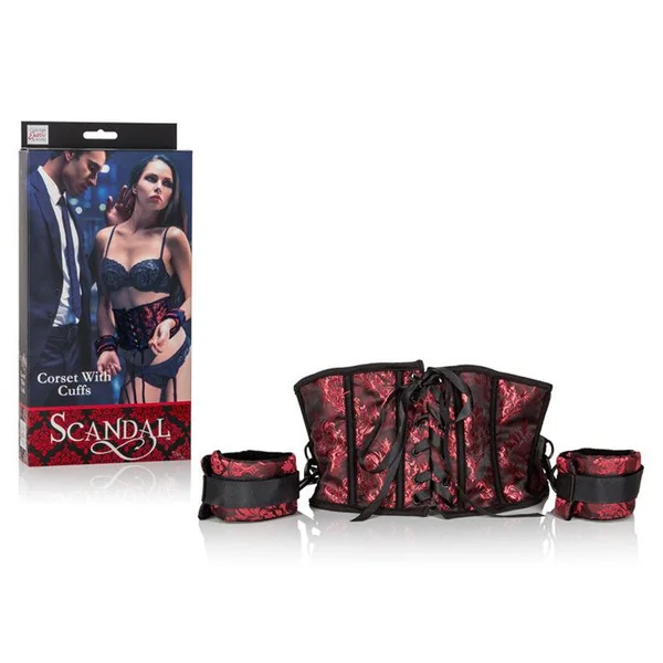 Scandal Corset With Cuffs