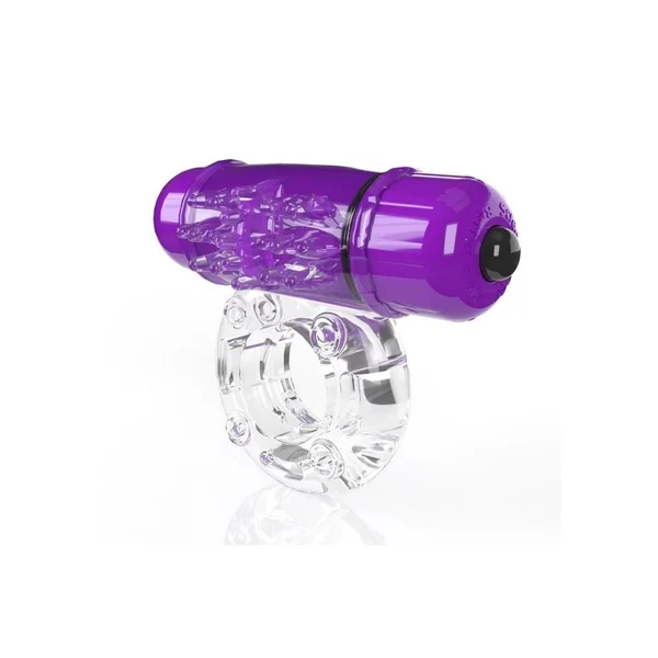 Screaming O 4B O Wow Vibrating Ring – Grape