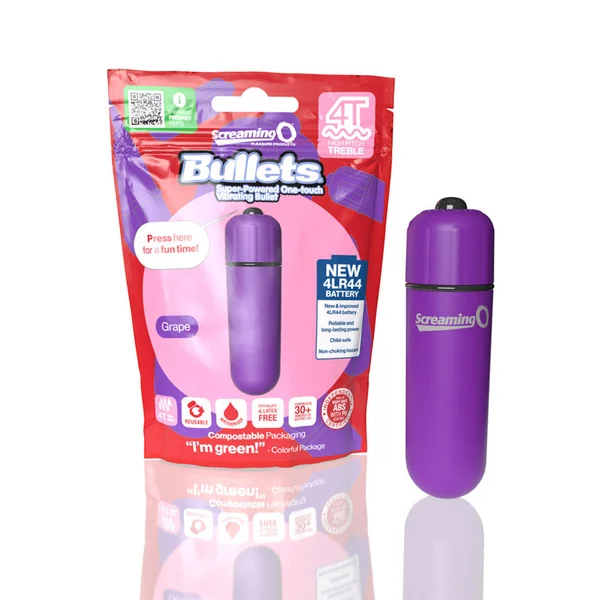 Screaming O 4t Bullet Vibrator Grape