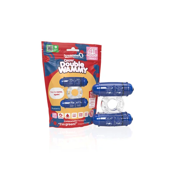 Screaming O 4T Double Wammy Blueberry