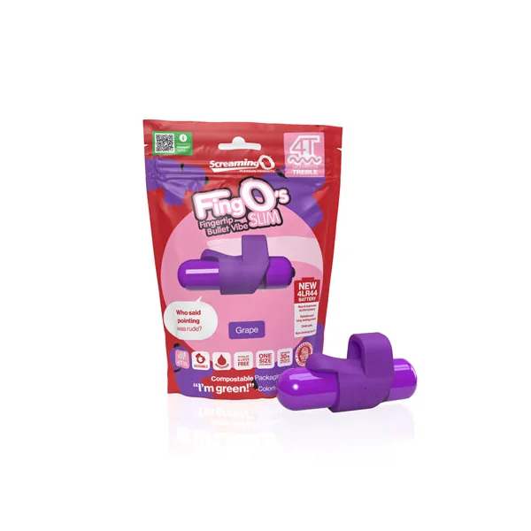 Screaming O 4T FingO Slim Grape