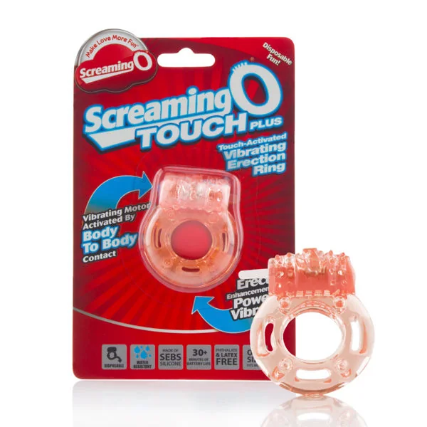 Screaming O Touch Plus Disposable Vibrating Erection Ring