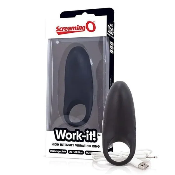 Screaming O Work It Vibrating Ring