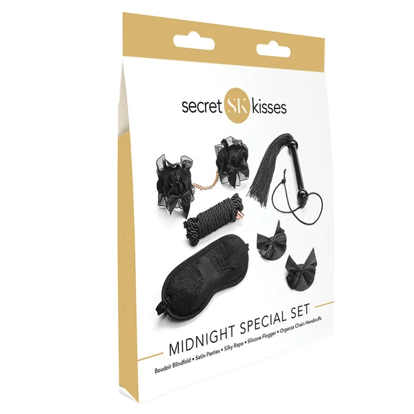 Secret Kisses Midnight Special Bondage Set
