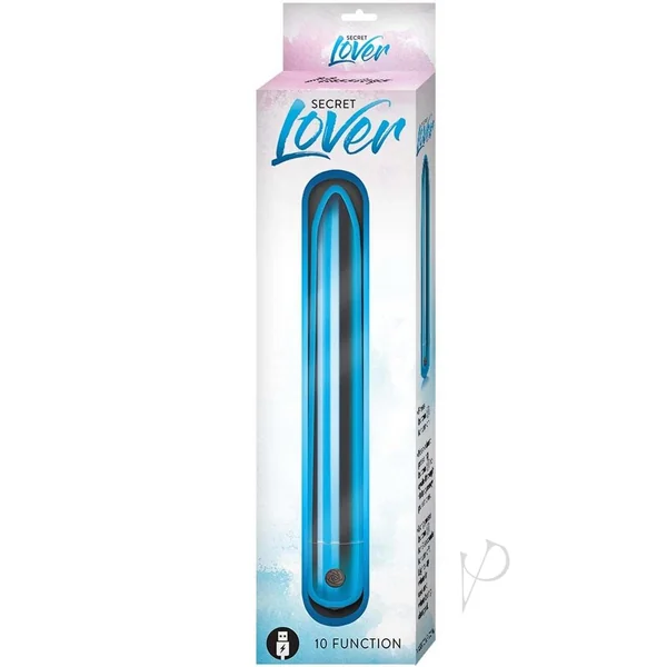 Secret Lover Rechargeable Vibrator - Blue