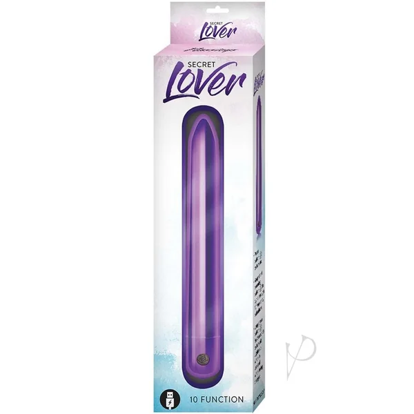 Secret Lover Rechargeable Vibrator - Purple