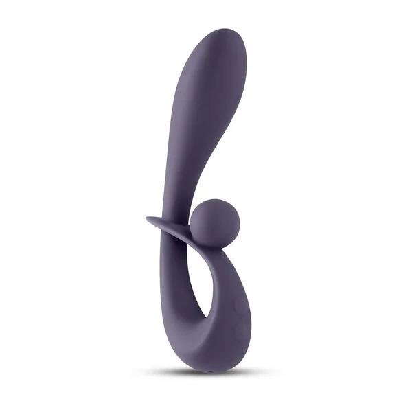 Secrets Forte Rechargeable Silicone Rabbit Vibrator – Purple