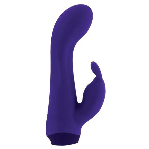 Selopa Plum Job Rechargeable Silicone Rabbit Vibrator – Purple