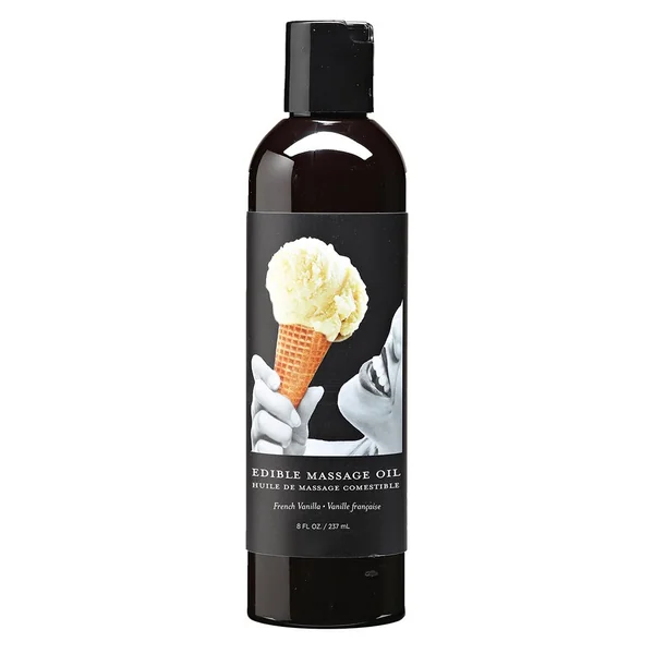 Sensual Massage: Earthly Body Edible Massage Oil 8oz