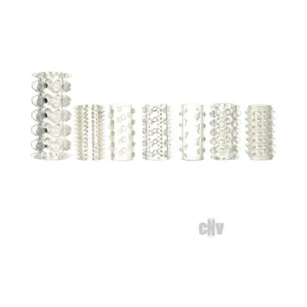 Sensual Seven Textured Sleeves Kinx