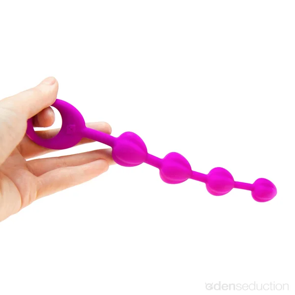 Sensuous silicone anal beads Anal beads