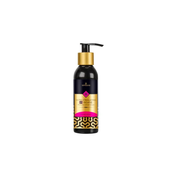 Sensuva Ultra-Stimulating ON Insane Hybrid Lubricant, 4.2 oz.