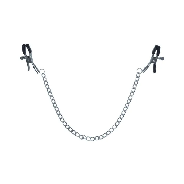 Sex And Mischief Chained Nipple Clamps