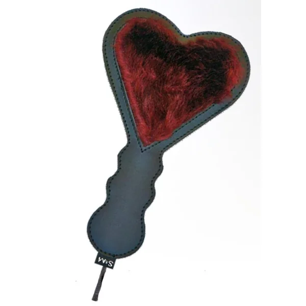 Sex and Mischief Enchanted Heart Paddle – Black/Red