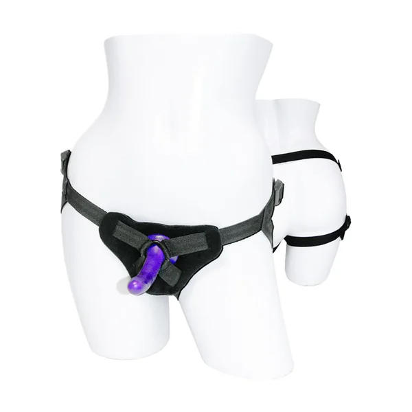 Sex And Mischief Strap On And Silicone Dildo Kit