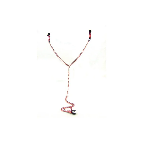 Sex Kitten Y-Style Adjustable Clamps, Pink