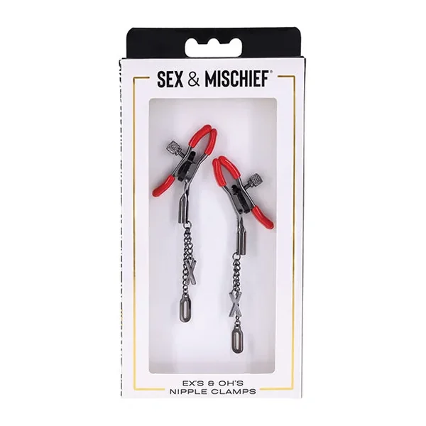 Sex & Mischief Ex’s & Oh’s Nipple Clamps