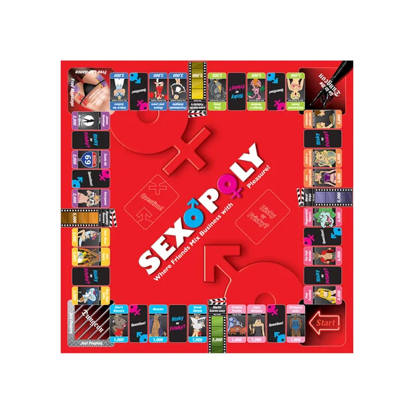 Sexopoly Board Game