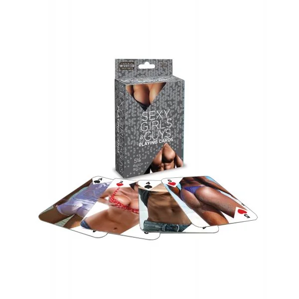 Sexy Girls & Guys Playing Cards