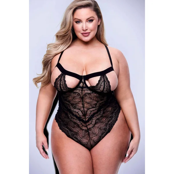 Sexy Strappy Lace Teddy