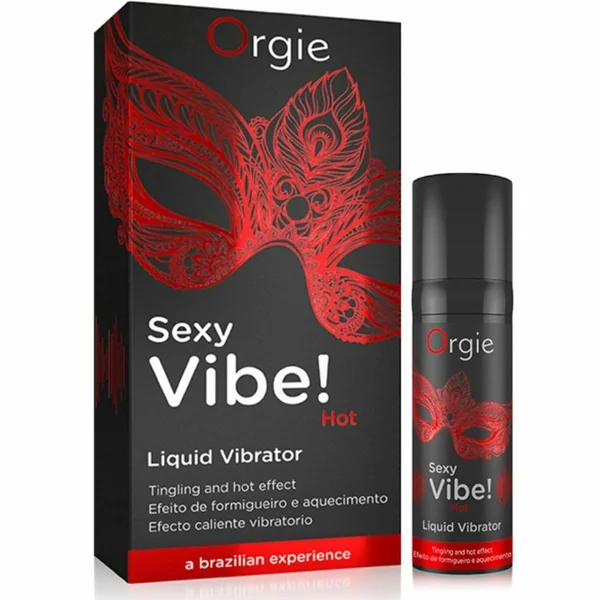 Sexy Vibe! Hot Vibrating Liquid Warming Effect 15 ml