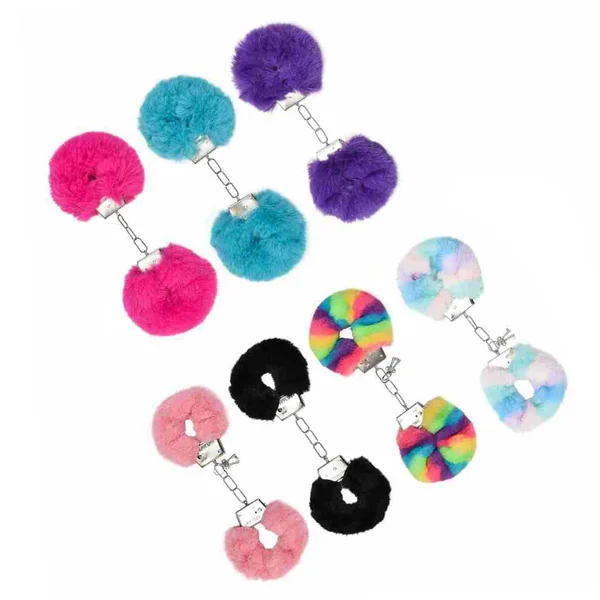 Sexyland Fluffy Metal Handcuffs