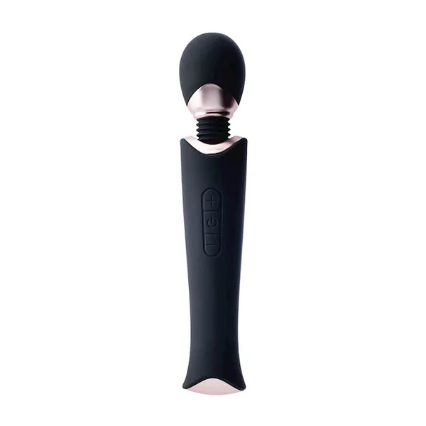 SHARE SATISFACTION ZARINA LUXURY WAND VIBRATOR – BLACK