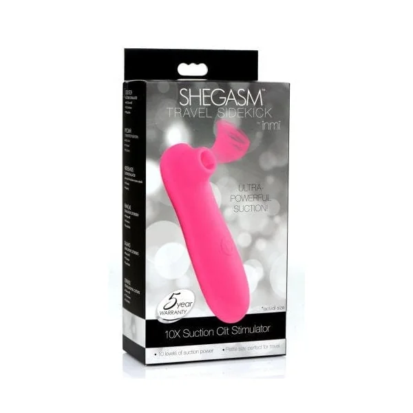 Shegasm Travel Sidekick 10X Suction Clit Stimulator