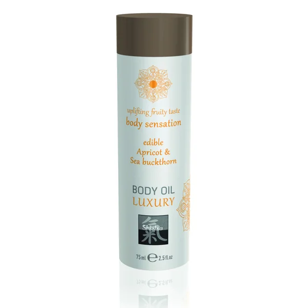 Shiatsu Luxury Body Oil Edible Apricot & Sea Buckthorn
