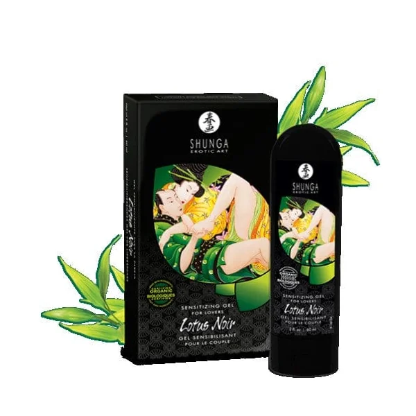Shunga Lotus Noir Sensitizing Gel For Lovers