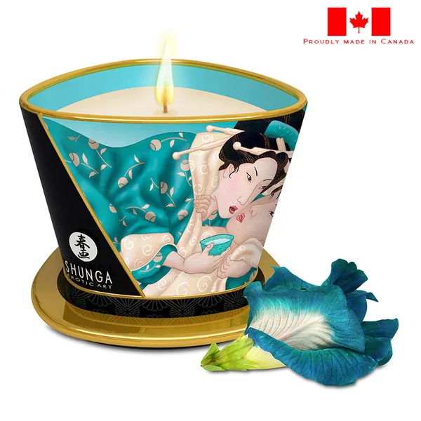 Shunga Massage Candle Island Blossoms