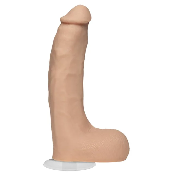 Signature Cocks Chad White Dildo 8.5in – Vanilla